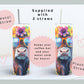 Tropical Highland Cow Tumbler