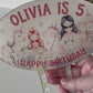 Personalised Fairy Acrylic Cake Topper