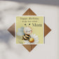 Bee and Daisy Birthday Card for Mum